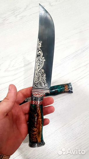 Узбекский нож пчак, сталь шх15