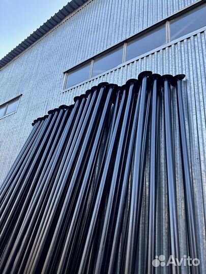 Сваи винтовые Монтаж