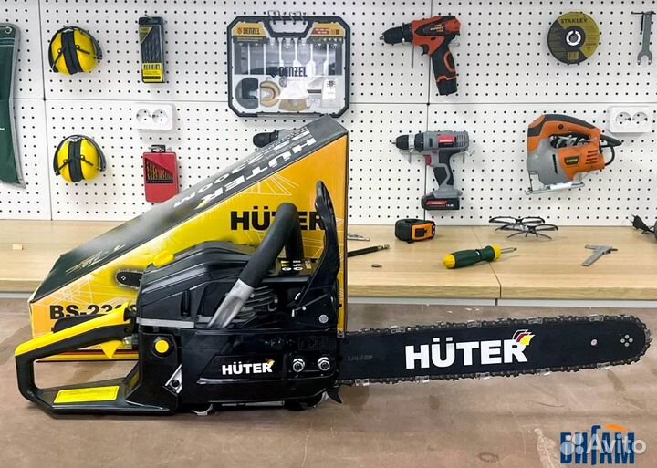 Бензопила Huter BS-2300М 70/6/12, звеньев цепи 57