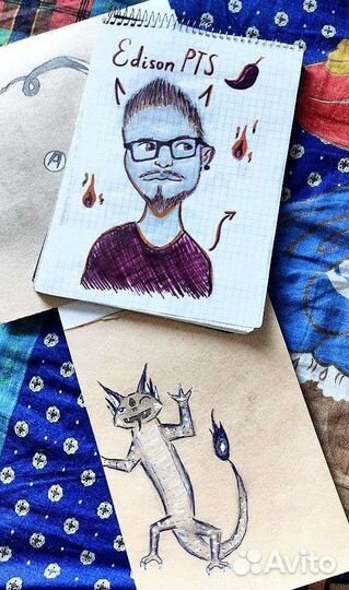 Рисунки на заказ аниме/арт/портреты/аватарки и тд