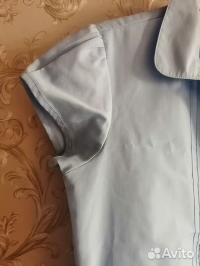 Рубашка х/б для девочки школа