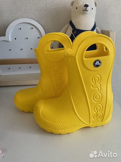 Резиновые сапоги crocs c7