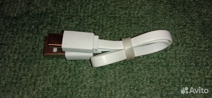 Кабель USB Type-A — USB Type-C 0.19 м белый