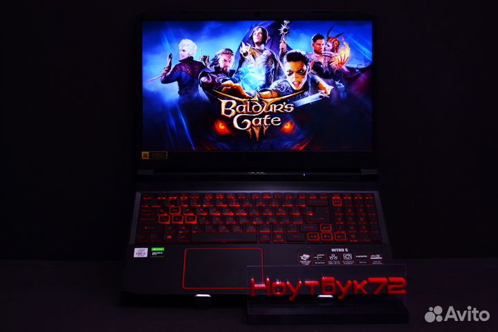 Игровой ноутбук Acer Nitro 5 \Core i5\GTX\SSD 512