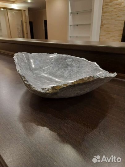 Эксклюзивная каменная посуда, чаши, мойки