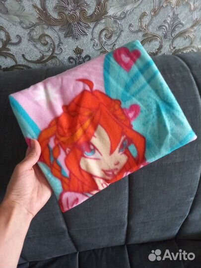 Одеяло флисовое новое