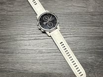 Часы Garmin fenix 5s plus белые с белым ремешком