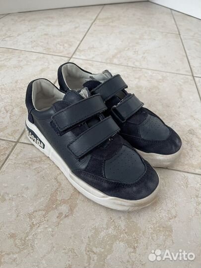 Ботинки кожаные детские