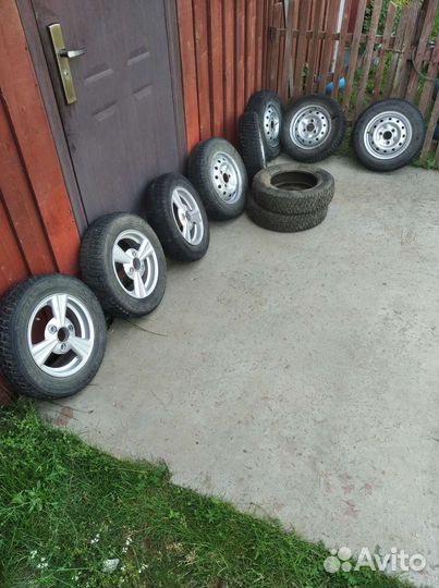 Колеса на Оку 8штук