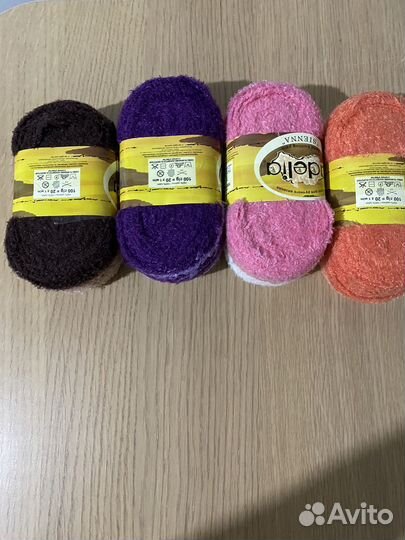 Пряжа для миниатюры Adelia sienna 3 часть