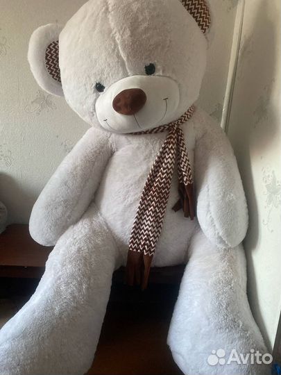 Плюшевый медведь 2 метра