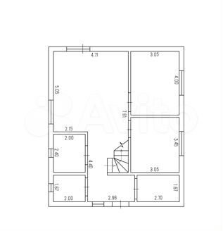 Дом 135 м² на участке 7 сот.