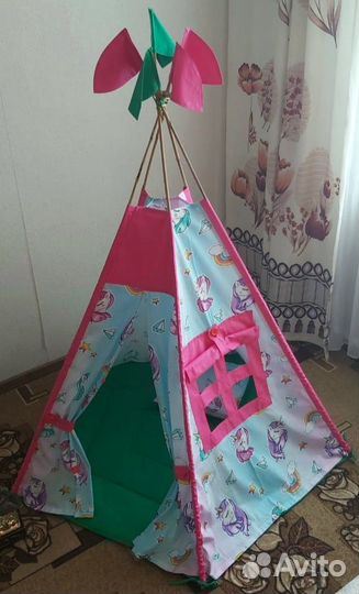 Детская игровая палатка вигвам