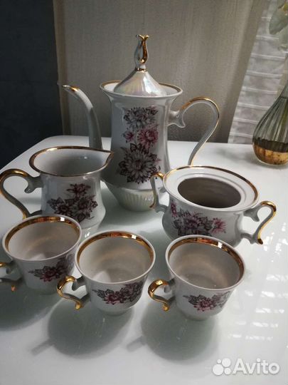Сервиз кофейный 90 года