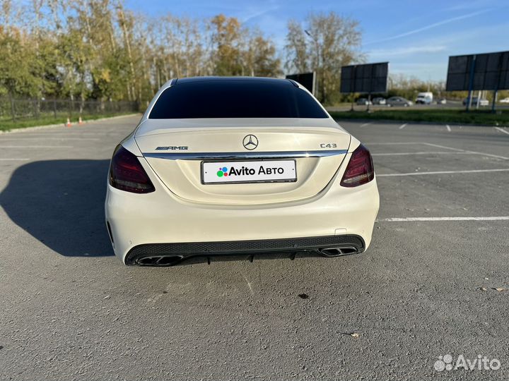 Mercedes-Benz C-класс AMG 3.0 AT, 2017, 152 000 км