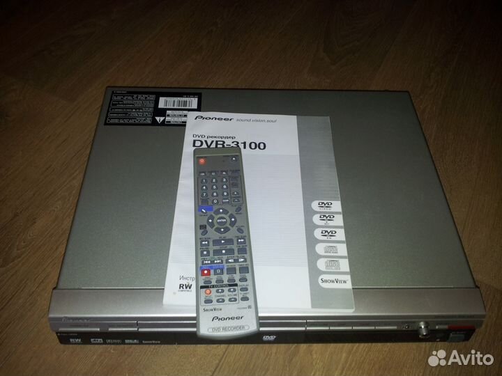 Recorder Pioneer DVR-3100 c тюнером+ кабели