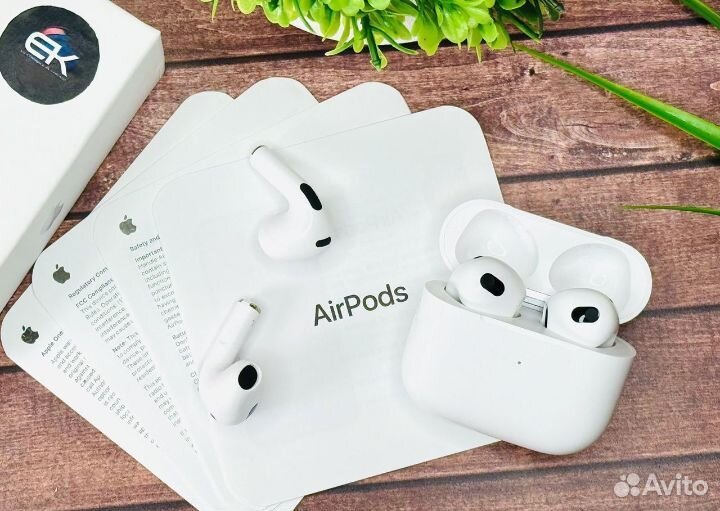 AirPods 3 Premium + (Гарантия 90дней + чехол)