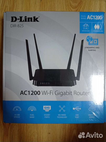 Wifi роутер d link 825