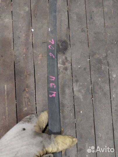 Молдинг крыши левый peugeot 206