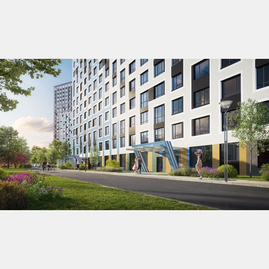 2-к. квартира, 77,1 м², 21/22 эт.