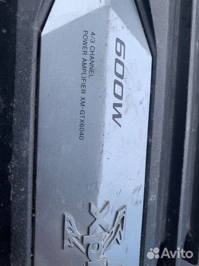 Усилитель sony xm-gtx6040