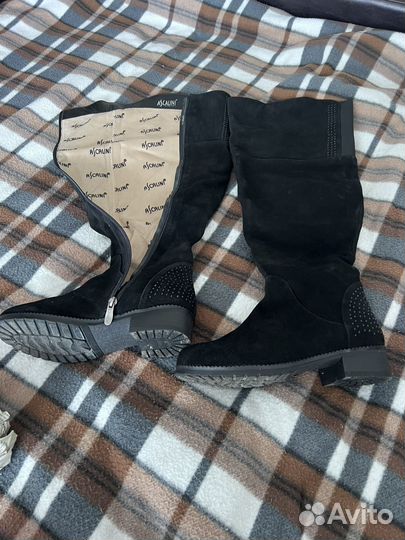 Сапоги женские натуральная кожа