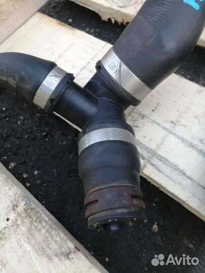 Патрубок радиатора Opel Astra H 1.3 дизель