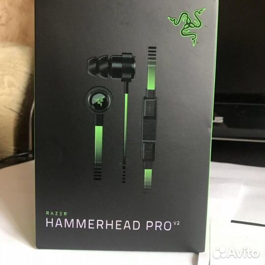 Нацшники Razer Hammerhead Pro V2