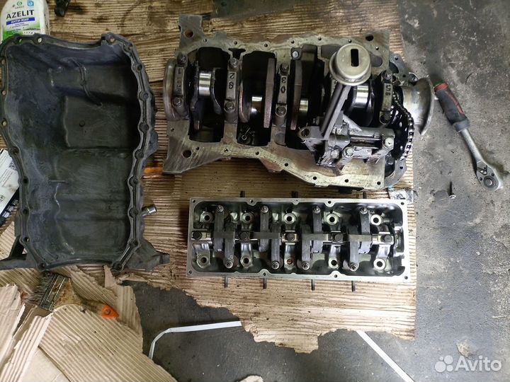 Двигатель К7М 812 8 кл. 1.6 Рено Логан кап. ремонт