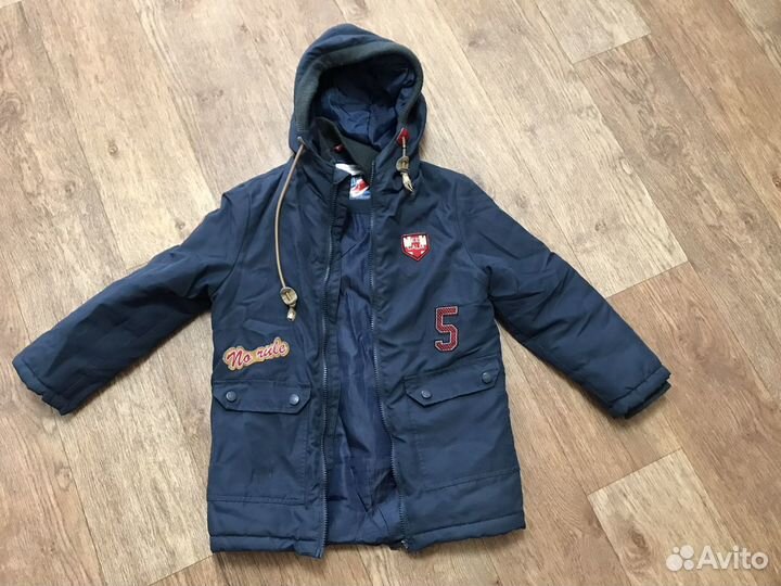 Парка pelikan 7 рост 122