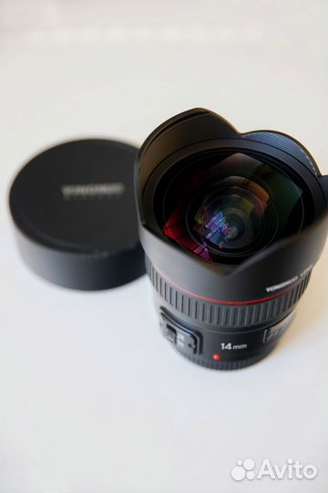 Объектив Yongnuo 14mm 2.8