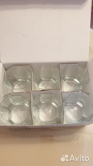 Стаканы стеклянные