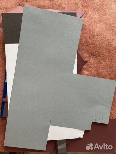 Деревянный планшет для рисования + картон