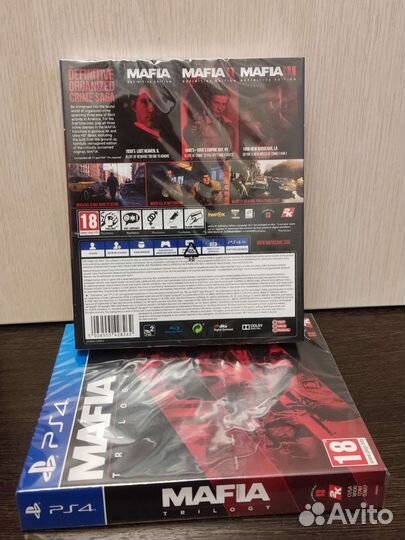 Mafia trilogy (диски для ps4)
