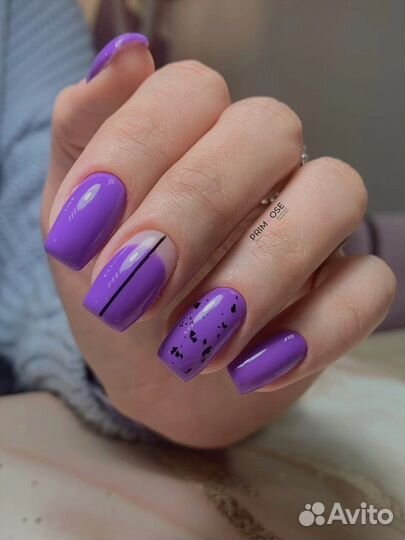 Снятие+ маникюр + покрытие+ укрепление