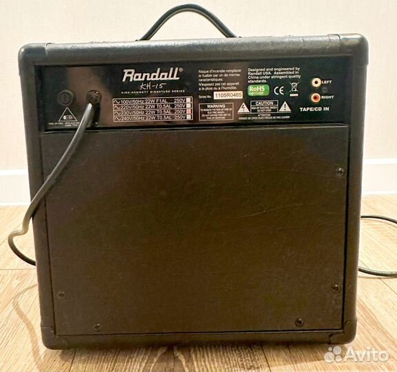 Гитарный комбоусилитель Randall KH-15