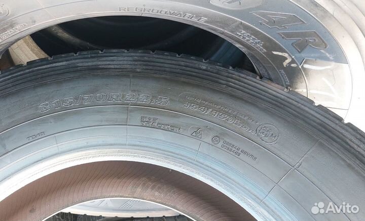 Шины 315/70r22.5 Yokohama 704r artd: 508