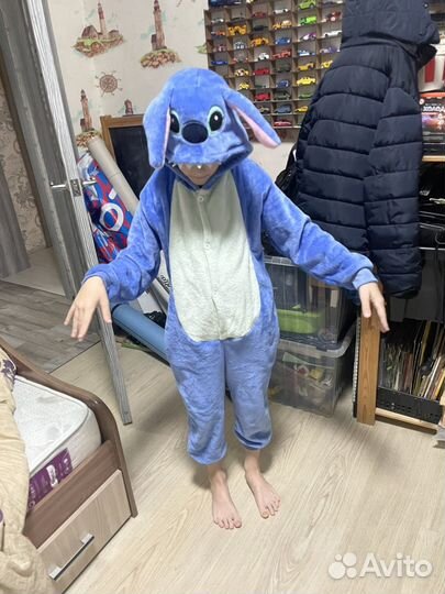 Новогодний костюм волка и тигра