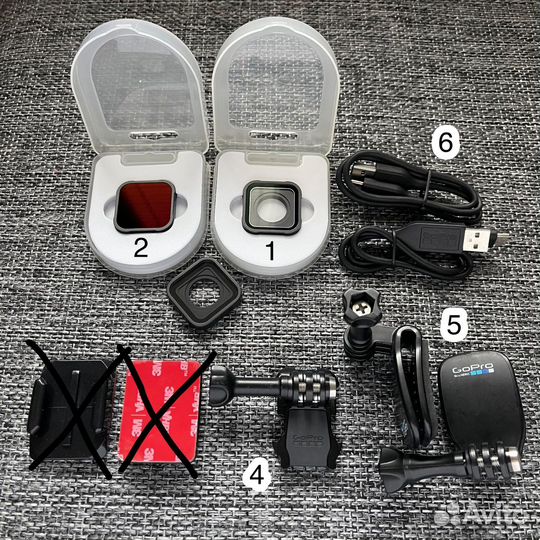 Аксессуары и запчасти для Gopro 8 9 10 11 Naked