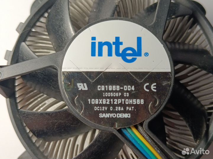 Кулер процеccорный intel