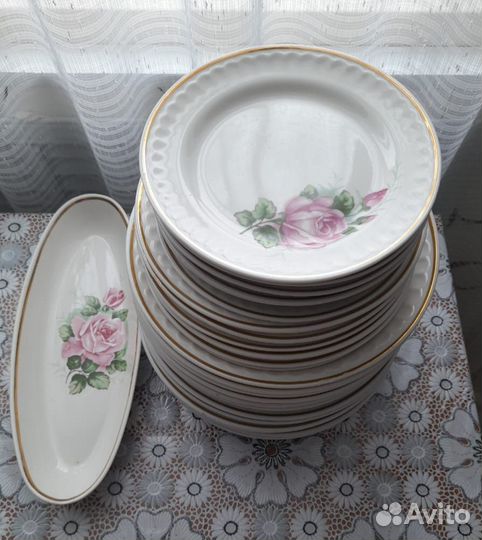 Посуда тарелки СССР