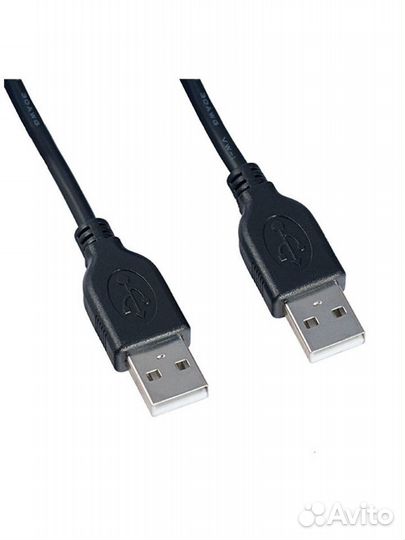 Кабель USB 2.0 A вилка - А вилка, 1м / 1.8м / 3м