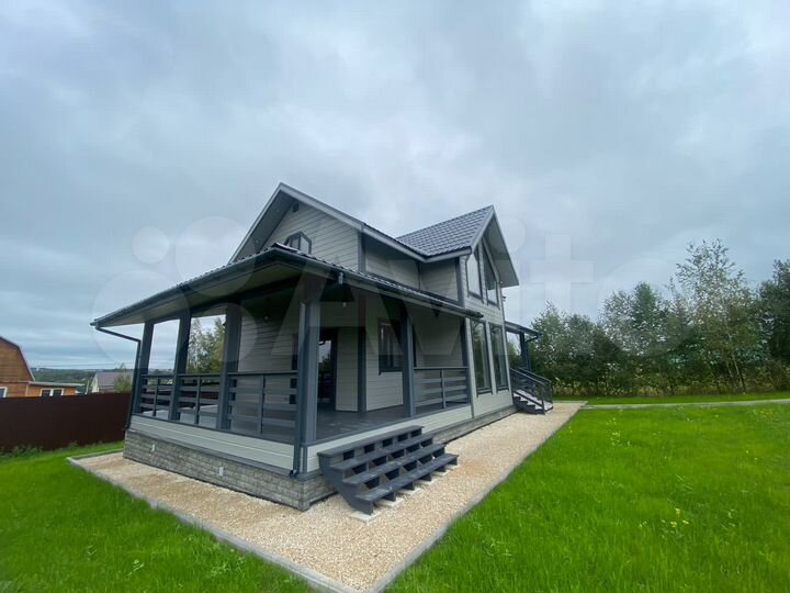 Дом 135 м² на участке 9,3 сот.