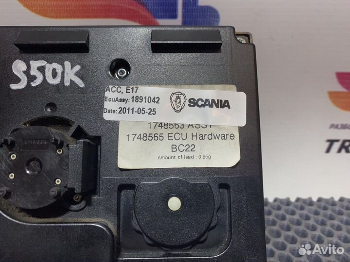 Блок управления отопителем Scania 5-series