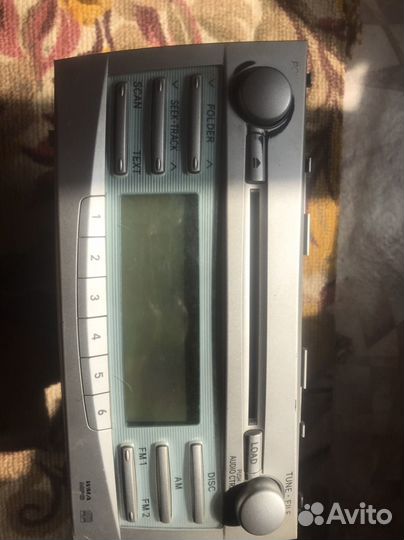 Магнитола 2 din от camry