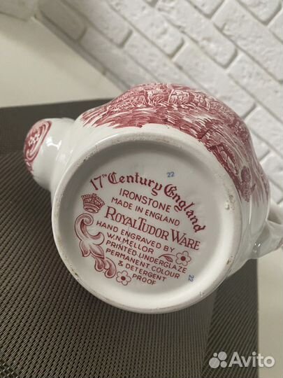 Шикарный фарфоровый Чайник Англия