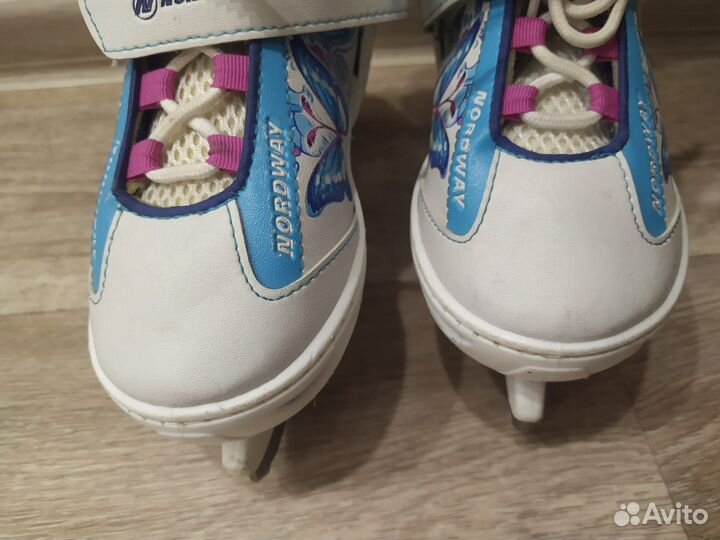 Коньки детские раздвижные Nordway 30 33