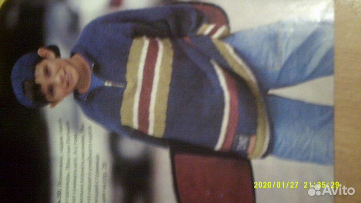 Журнал по вязанию с описанием узоров и выкройками