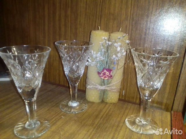 Рюмка хрустальная