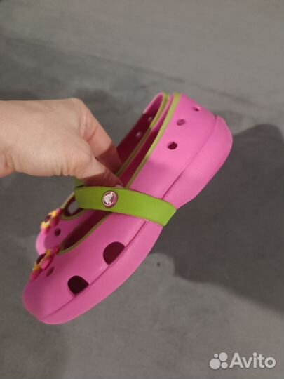 Туфельки балетки сланцы Crocs